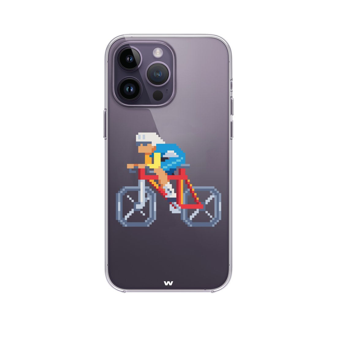 Pixel Bisiklet Telefon Kılıfı